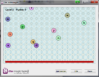 Tipptrainingssoftware Tastenmagier Das ABC_Spiel Tipptrainingssoftware Tastenmagier Das ABC_Spiel